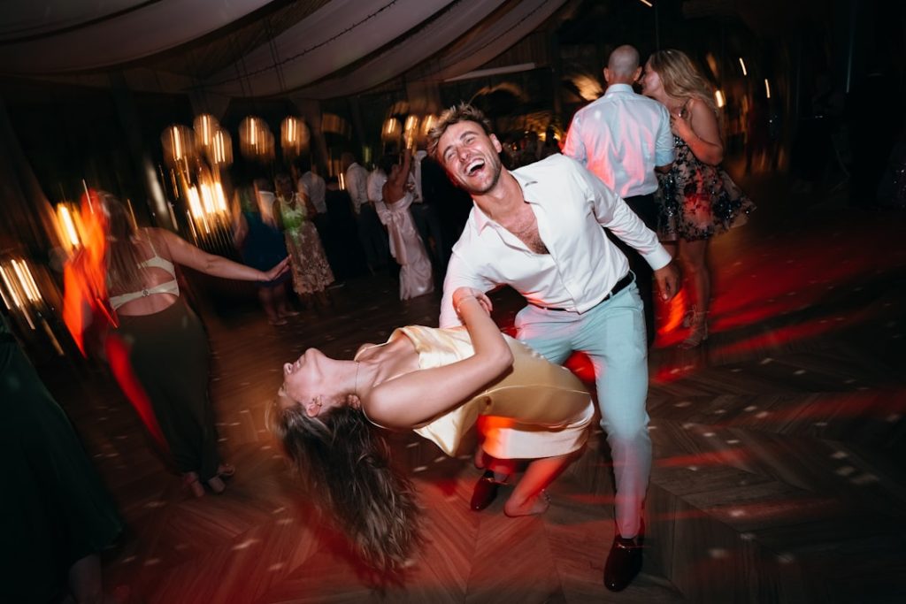 dance floor moment at quinta largo da vila, oliveira de azemeis, portugal. Photo by Pedro Pulido Photography